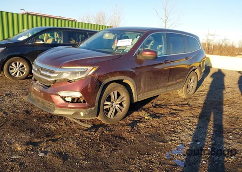 2018 Honda Pilot Ex z USA, uszkodzony, nr VIN 5FNYF6H36JB057776